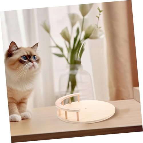 Plateforme d'observation pour chat en bois solide pont mural modulable intérieur