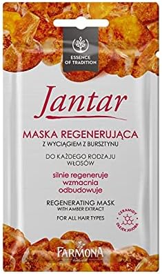 JANTAR REGENRATING HAIR MASK WITH AMBER EXTRACT FOR ALL HAIR TYPES 20g