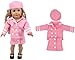 GIVBRO Tenue d'hôtesse de poupée pour tenue de poupée américaine de 45,7 cm – Chapeau et jupes – Accessoires de costume (#B)