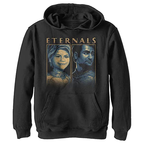 Sweat Marvel Éternels avec capuche noire style ado