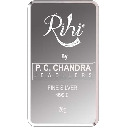 Rihi Silver Bar Coin 20 Gram