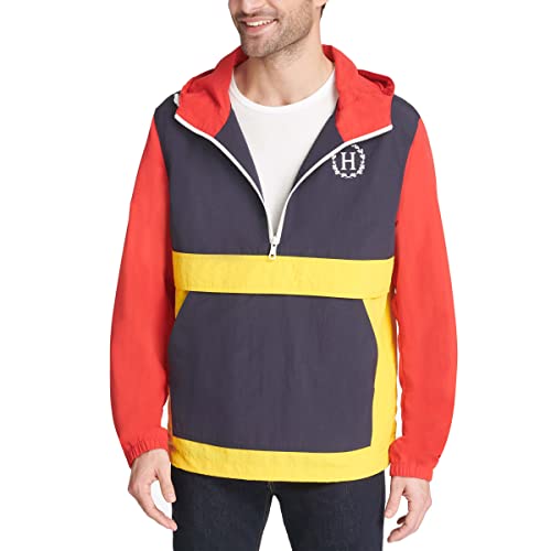 Image of Tommy Hilfiger Men's Retro Lightweight Taslan Popover Jacket