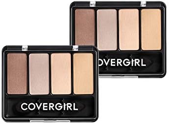 Covergirl Eye Enhancers 4-Kit Eye Shadow, Sheerly Nudes,2 Count (Pack of 1)