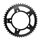 FVYRH 1pc 525 42T 43T 45T 47T 42 43 Tooth Rear Sprocket Gear Staring Wheel Cam Compatible with Triumph 865 Bonneville Land Speed Special Edition(47T)