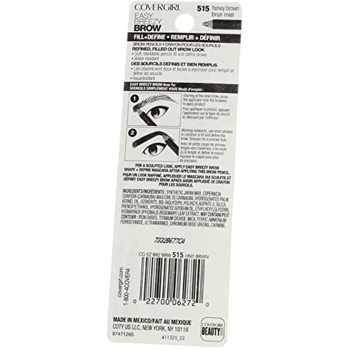Cg Brow & Eyemkrs 515 Hny Size 0.06O Cover Girl Brow & Eyemakers 515 Honey Brown #TOP2