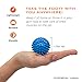 ProStretch Footy, Textured Spiky Massage Ball for Foot Pain Relief, Plantar Fasciitis, Muscle Soreness, and Deep Tissue Therapy