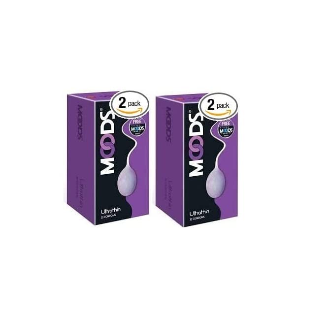 Moods Ultrathin 20's Condoms (Pack of 2)-picture-25
