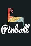  Vintage Pinball Machine Professional Retro Gift: Notebook Planner - 6x9 inch Daily Planner Journal, To Do List Notebook, Daily Organizer, 114 Pages