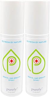 PUREFY Dental and Breath Spray Instantly Removes Bad Breath Odor. Natural Healing. For Daily Oral Hygiene Maintenance. Suitable for Post Oral Surgery Recovery. Cleared for Frequent Use.