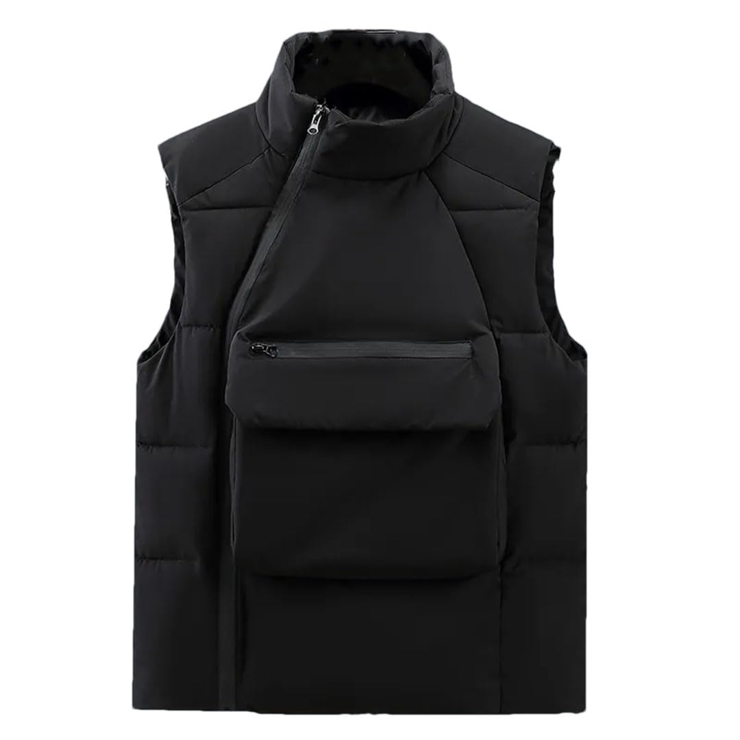 Vogrtcc Chaleco Para Hombre Chaquetas Sin Mangas Chaleco Acolchado Informal