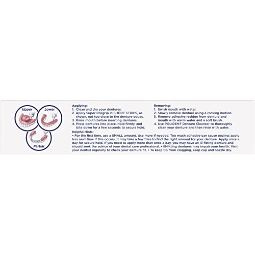 Super Poligrip 05475X Extra Care Denture Adhesive Cream thumb #6
