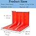 Thickened Flood Barriers for Home Exterior, L Shaped Outdoor Removable Panels for Flood Protection, ABS Water Prevention Board for Gates Doors Warehouses Basements Subway Stations(1 PCS)