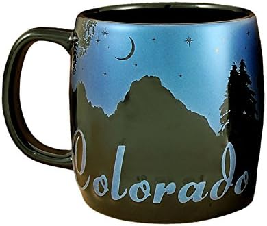 Americaware SMCOL07 Colorado 22 oz Night Sky Silhouette Mug - Image 2