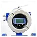 KYKYK Water Flow Meter, DN200 Electromagnetic Flow Meter Digital Pulse 4-20mA RS485 Output Hot Water Sea Water Milk Flowmeter Magnetic(DN200 Flange 1.6Mpa)