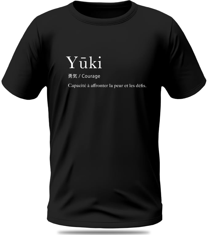 T-Shirt Judo ADN Yuki vêtement de sport et idée cadeau anniversaire judoka