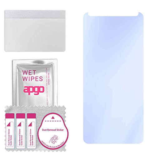 apgo Protector de pantalla Hybrid Glass 9H para Samsung Galaxy A01 Core