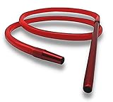 ◼️ Una unidad de 185 cm de longitud | Color Rojo | Mangeras cachimba para todo tipo de sishas cachimbas, pipa de agua