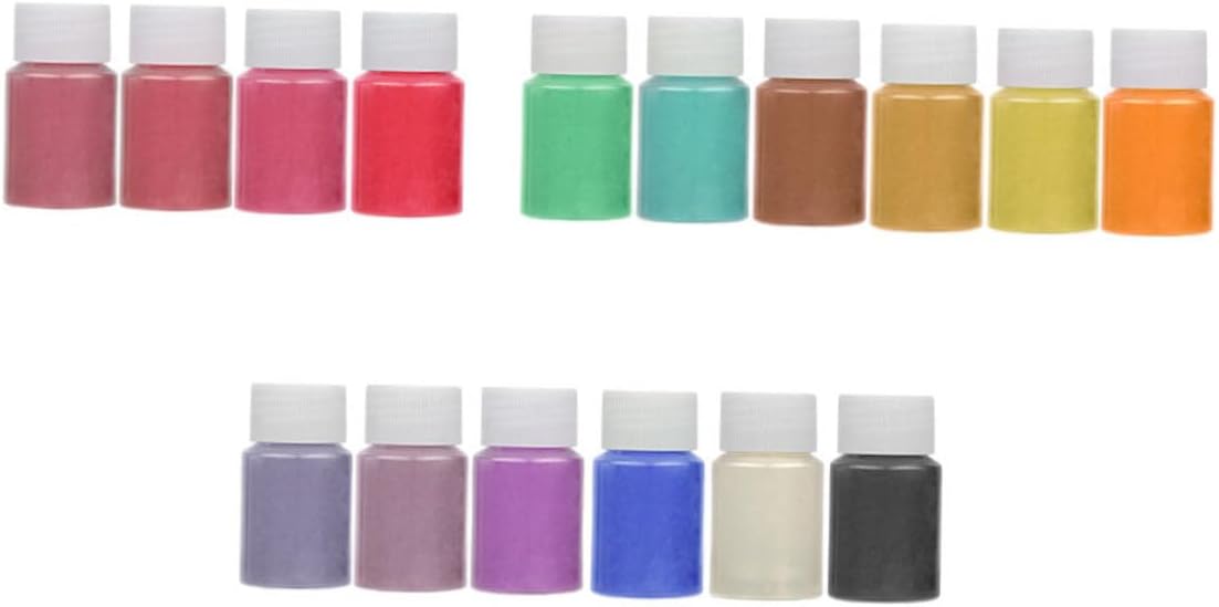 Mica Powder for Epoxy Nail Art Each for Soap Making Eye Shadow and Craft Projects