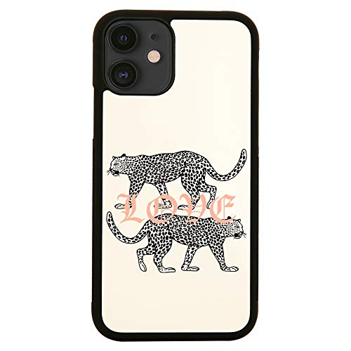 Carcasa para iPhone 11, 11Pro Max XS XR X y iPhone 11, diseño de leopardo Cover