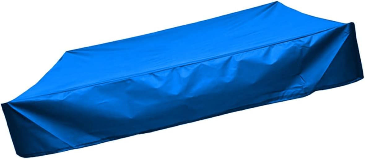Foldable Outdoor Sandbox Cover for Boys and Girls Sand Box Shield Garden Cover Traction Rope
