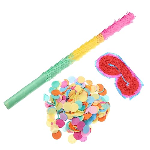 SUPVOX Bastoncini Per Pignatta Decorazioni Per Feste Compleanno Per Ragazzo Bicchieri e Coriandoli Per Feste