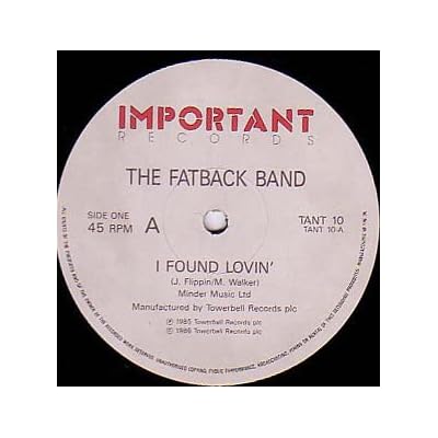 I Found Lovin' / Is This The Future? / Spanish Hustle-12"