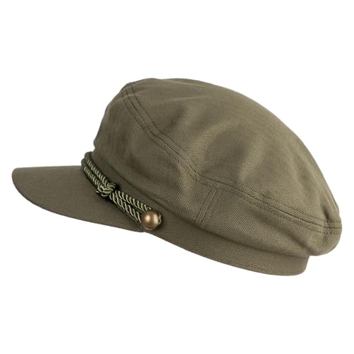 Gorra newsboy estilo pescador en algodón miniatura 5