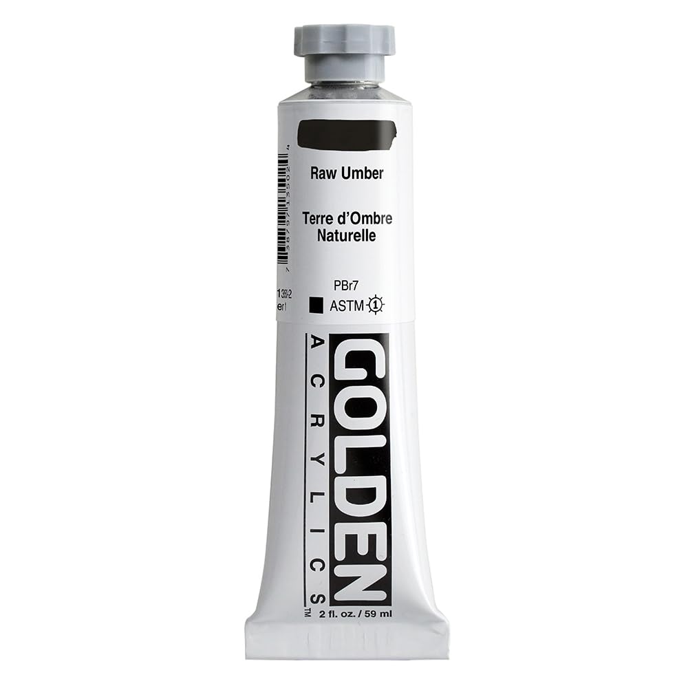 Pro-Art Golden Heavy Body Acrylic Paint 2 oz.-Raw Umber