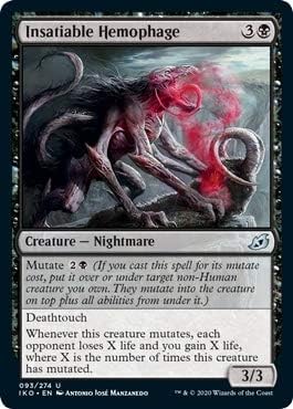 Magic: The Gathering - Insatiable Hemophage - Foil - Ikoria: Lair of Behemoths