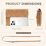 Small Crossbody Bags for Women,Vegan Leather Cell Phone Purse with Adjustable Shoulder Strap for Travel