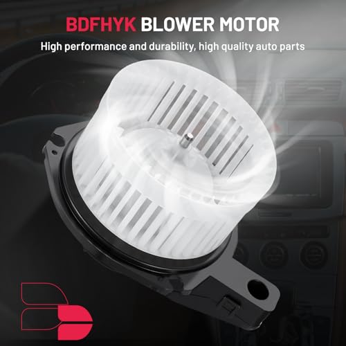 BDFHYK AC Heater Blower Motor Fan 75789 Compatible with Yukon XL 1500 2500 Escalade ESV Suburban 1500/2500/3500 HD,HVAC Blower Motor Assembly Replacement for 15-80875 15225884 by BDFHYK - Image 8