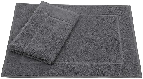 Betz Zestaw 2 dywaników łazienkowych, mata łazienkowa, dywanik prysznicowy, frotte, rozmiar premium, 50 x 70 cm, 100% bawełna, jakość 650 g/m², kolor turkusowy