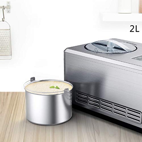 Eismaschine & Stier; Eismaschine & Stier; Kompressionskühlung & Bull; Fertiges Gelato, Sorbet, gefrorener Joghurt, Softeis & Stier; Timer & Bull; 180 W & Bull; 2L & Bull; – Bild 7