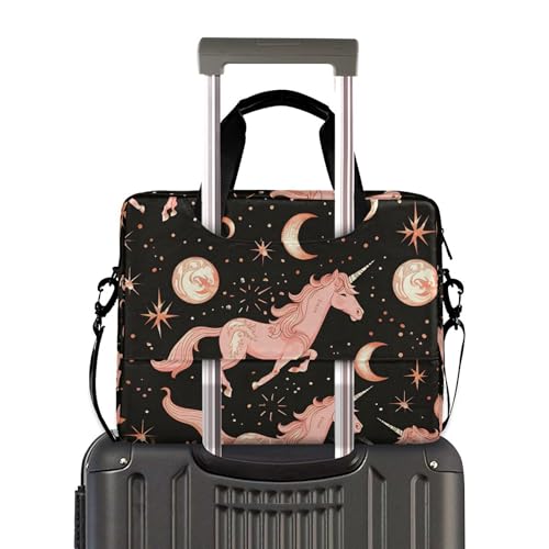 Funda Maletín para Portátil 13-15.6 Pulgadas Unicornio Rosa miniatura 3