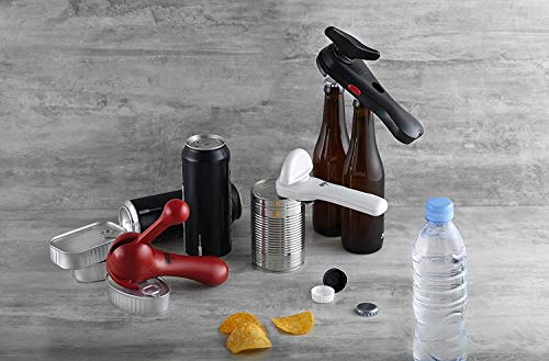 Kuhn Rikon Auto Safety Master Opener for Cans, Bottles and Jars, 9 x 2.75 inches, Black by Kuhn Rikon - Image 4