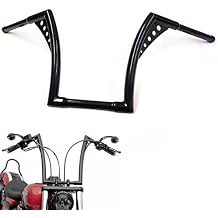 SMT-1-1/4 Fat 12" Rise Ape Hangers Handlebar Compatible With Harley Sportster XL 1200 883 [B074R6SZL4]