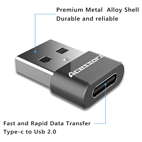 Adaptateur USB C vers USB mâle pour résoudre l'incompatibilité de vos câbles type C - 2