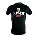 Guinness T-Shirt with Guinness Signature Print, Black colour