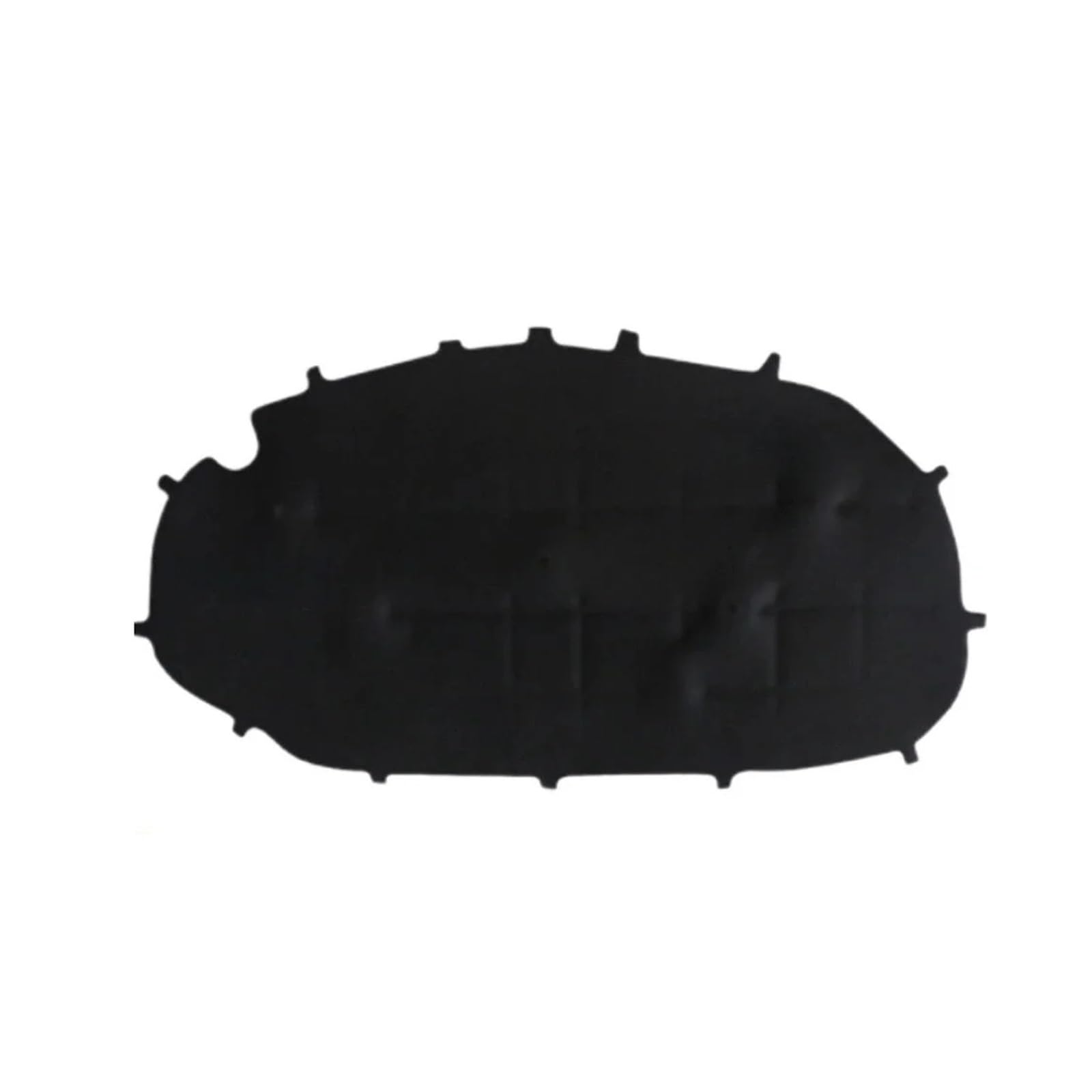 Pengshyzf Black Compatible With Vw Golf Mk6 5K 2010~2014 Car Front Hood Engine Linin Thermal Insulation Cotton Soundproof Mat Cover Accessories(Black)