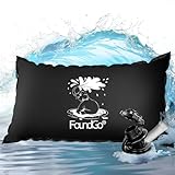 FoundGo XXL 2x4m Coussin de Piscine Hivernage avec œillets, Ultra-épais 0,4 mm, Oreiller...