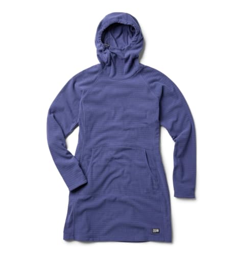 Mountain Hardwear Women's Summit Grid Dress, Lapis Dusk, Large Purple
