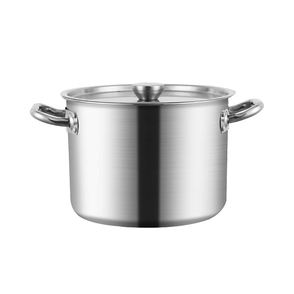 Olla de Acero Inoxidable para Caldo casero, Olla para Preparar Cerveza, Olla para cocinar, Olla Antiadherente de Acero Inoxidable.