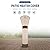 HAMLER Patio Heater Covers, Outdoor Heater Covers Waterproof with Zipper, Outdoor Patio Heater Cover Fits up to 95"H x 34"W x 19"W, Heavy Duty Heater Covers for Standing Heater, Brown & Beige