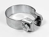 Schellenbreite: ca. 28mm HD Auspuffschelle 80mm 77-85mm Schelle Auspuff Rohrschelle Stahl FEST 1026144