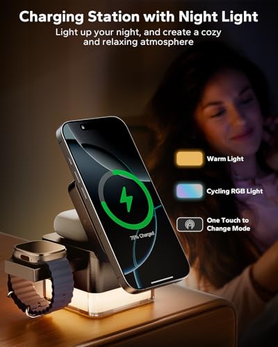 Station de charge pour iPhone et Apple Watch chargeur pliable 15W - 3