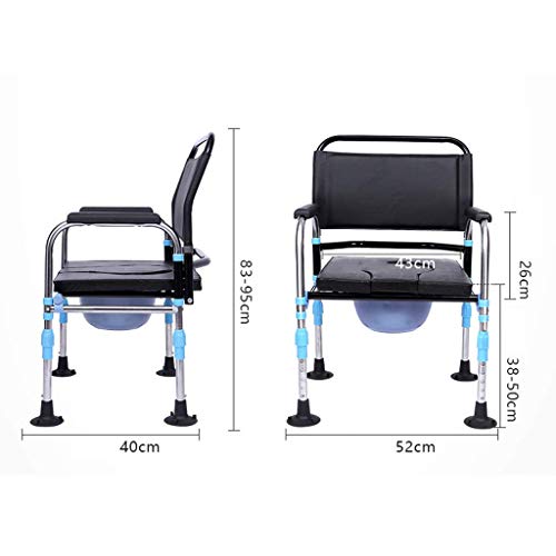 Tabouret de bain réglable et chaise de douche pour handicapé - 5