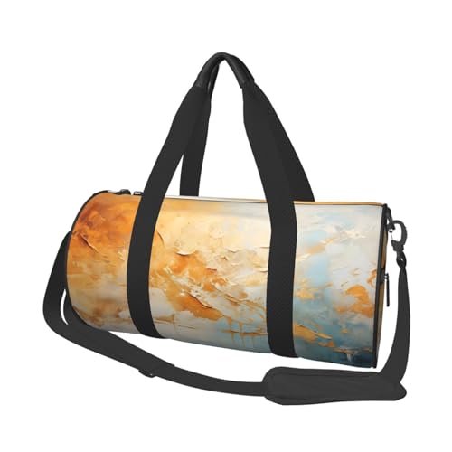 Travel Duffle Bag Weekender Bags For Men Women With Shoe Compartment Large Capacity Weekender Overnight Bag Painting Carry On Tote Bags Sport Gym Bag For Travel Yoga