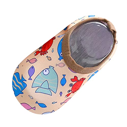 MYLH Zapatos de bebé para niñas, zapatos para aprender a andar, zapatos para niños, zapatos de playa, zapatos de playa de verano, zapatos de agua antideslizantes, zapatos de baño para niños, zapatos