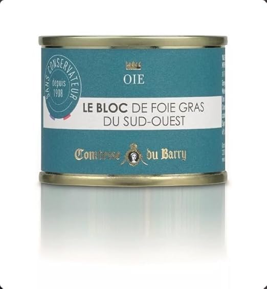 Bloque de Foie Gras de Ganso Comtesse du Barry Lata 65 g