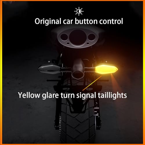 Feu stop motocyclette et clignotant de projection LED sol pour moto